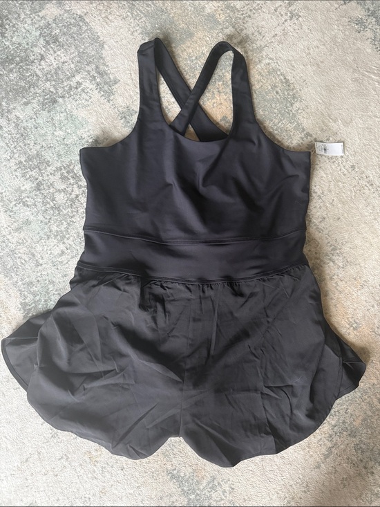 Old Navy Pants - Old Navy Black Crossback Athletic Skater-Style Romper, Size XL NWT